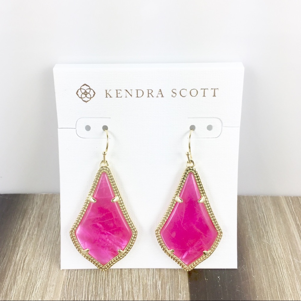 Kendra Scott Alex azalea illusion gold earrings